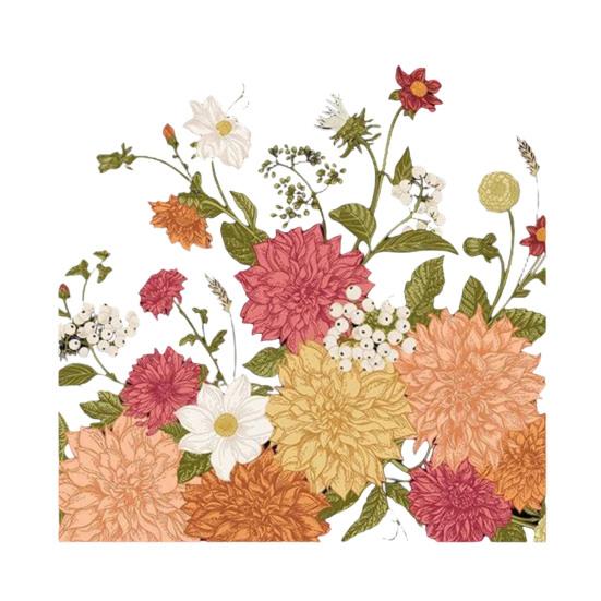 Весенние Цветы Наклейки на Окно Двусторонние Акварельные Цветы Стеклянные Наклейки Многоразовые Статические ПВХ Наклейки для Домашнего Стеклянного Дверного Окна 45x45cm F