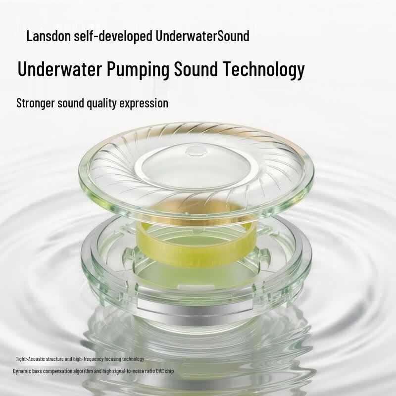 Lansdon AirSwim Neo Open-Ear Bone Conduction Sports Headphones