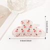 Zhuyao Christmas Large Claw Hair Clip - Festive Women's Shark Clip
