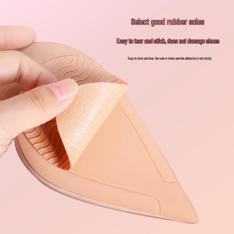 Water Ripple Non-Slip Silicone Heel Stickers