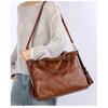 Handbag Women PU Large Capacity Adjustable Strap Office Daily