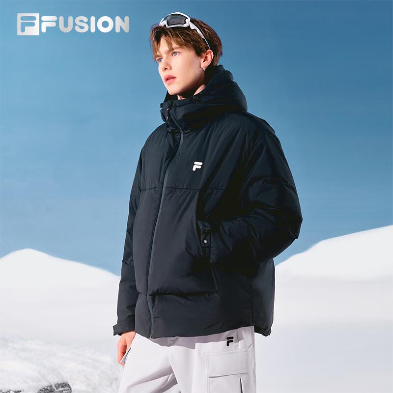 FILA FUSION Couple's 2025 Winter Hooded Down Jacket