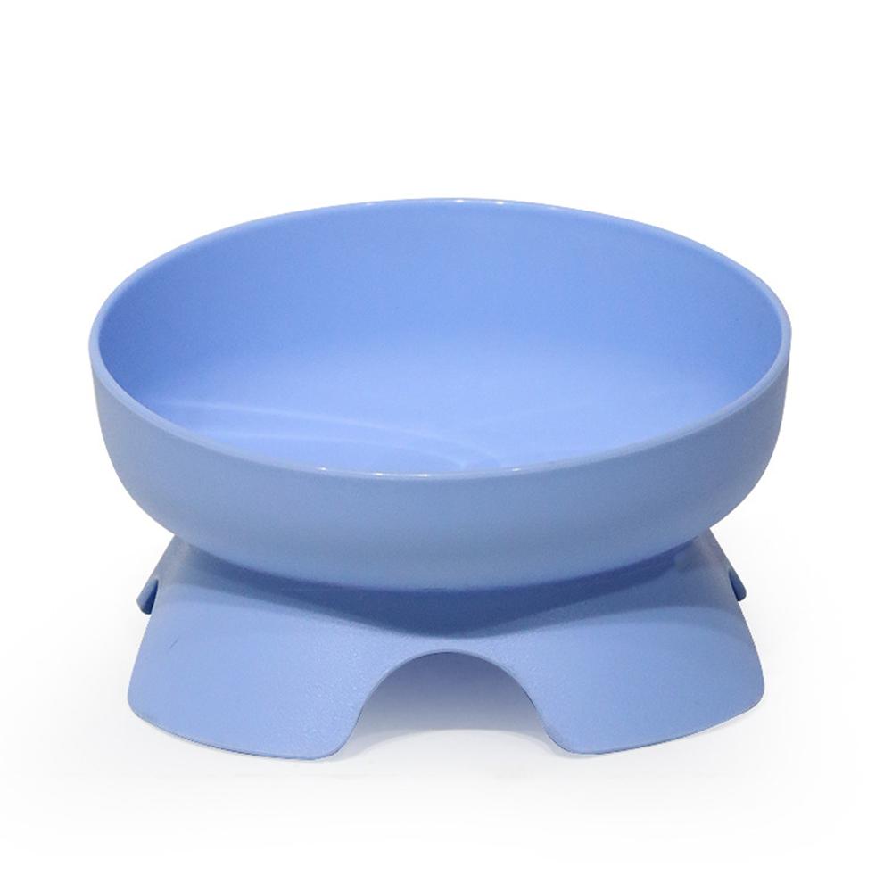 

Приподнятые миски для кошек, не проливающиеся наклонные миски для корма и воды для кошек и мелких собак. синий