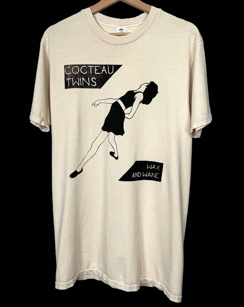 Cocteau Twins Shirt, Cocteau Twins White Short Sleeve T-shirt Unisex XXXL