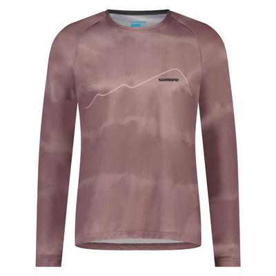 SHIMANO Cycling Jersey SENTIERO Long Sleeve Jersey Bronze XS Recommended (European Size) Height 157-167cm