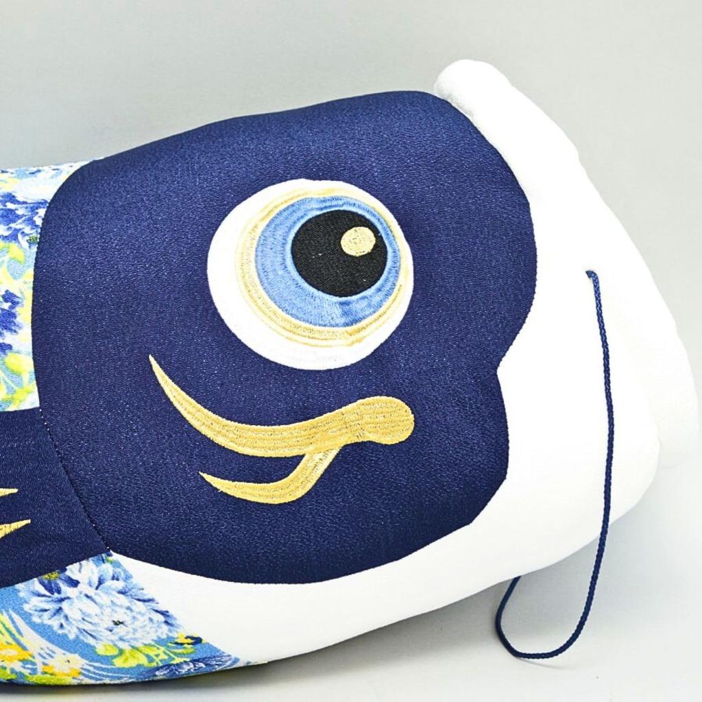 May Doll Side Decoration Plush Toy Carp Stuffed Animal Blue Large Size 77cm