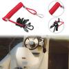 Stretchable Boat Safety Lanyard Kill Switch Red Boat Outboard Engine Kill Stop Switch  Boat