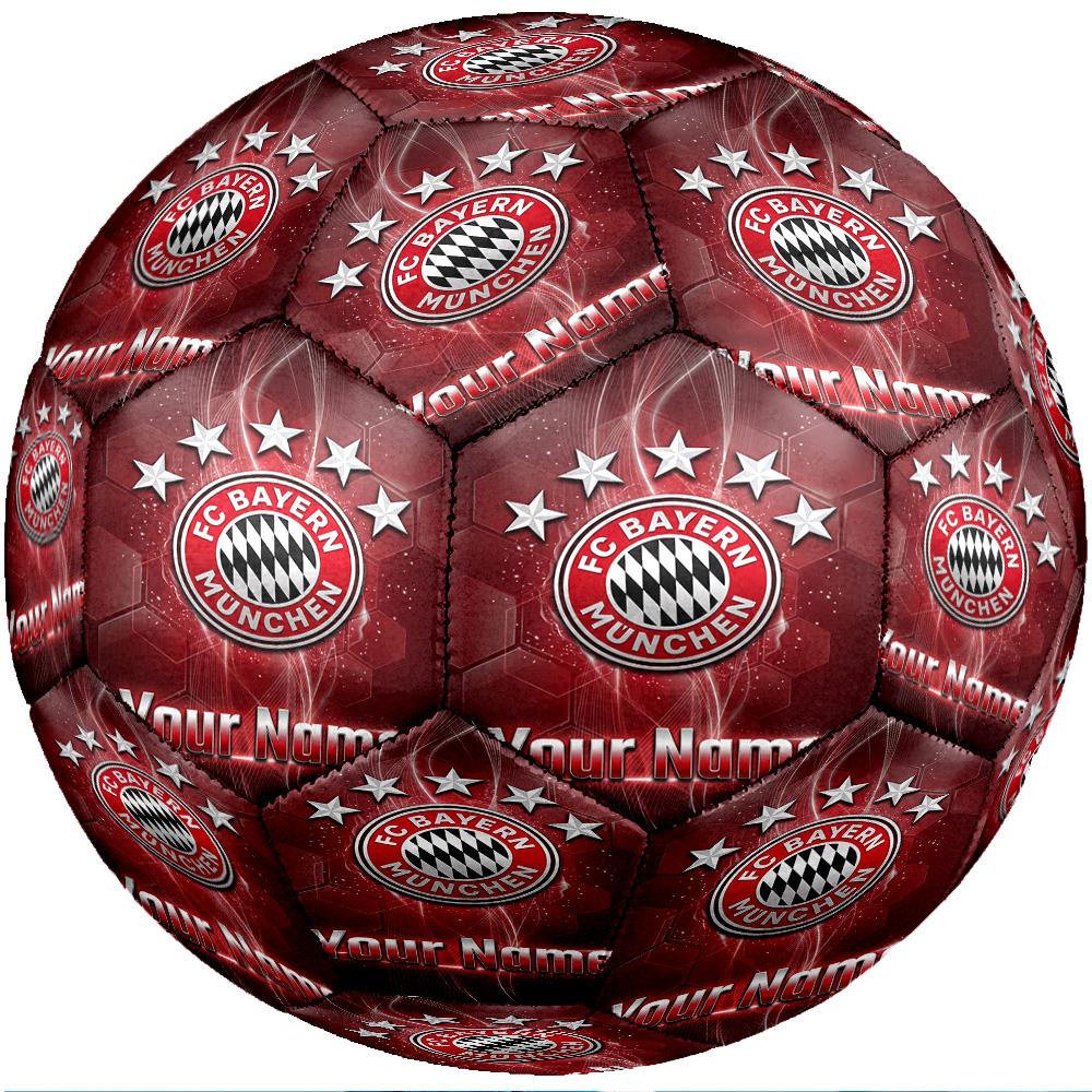 Bayern Munich Fashion Size 5 Football Wearproof Non‑Slip Soccer Ball For Sports Training Entertainment Use