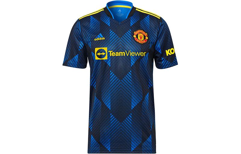 

Adidas Manchester United Soccer Jerseys Men s Blue Moderate GM4616 M