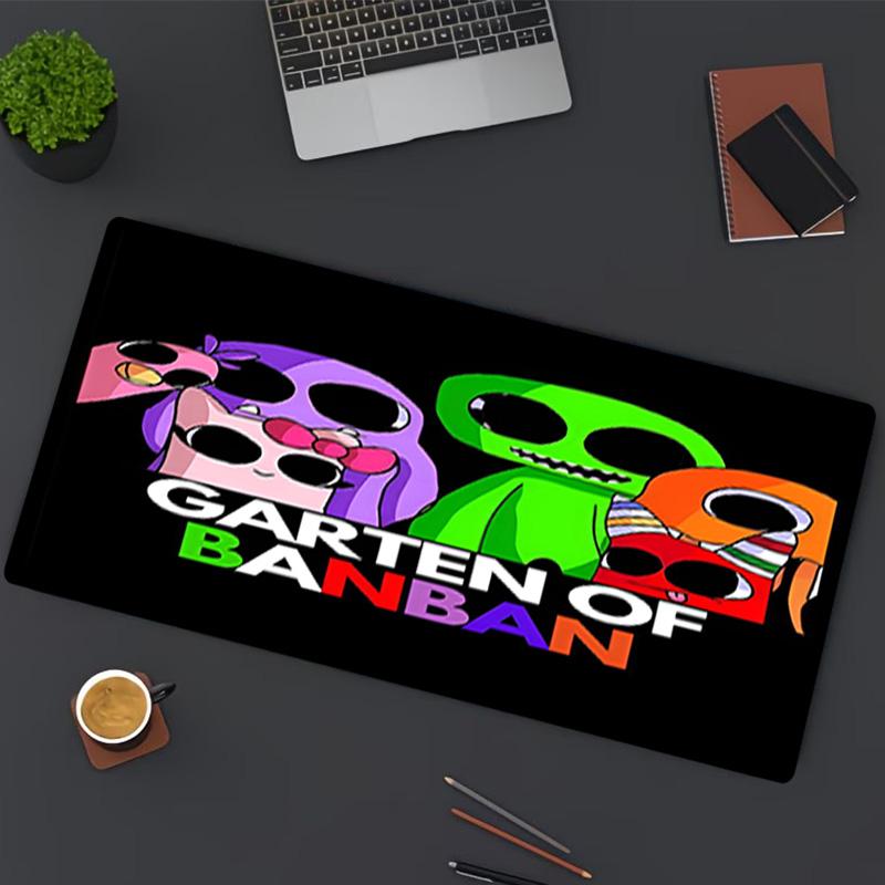 Game Rainbow Friends Print Mouse Pad, for Keyboard Pad Laptop PC Mat for Office Home Use, Desk Decor, Perfect Birthday Gift for Gamers