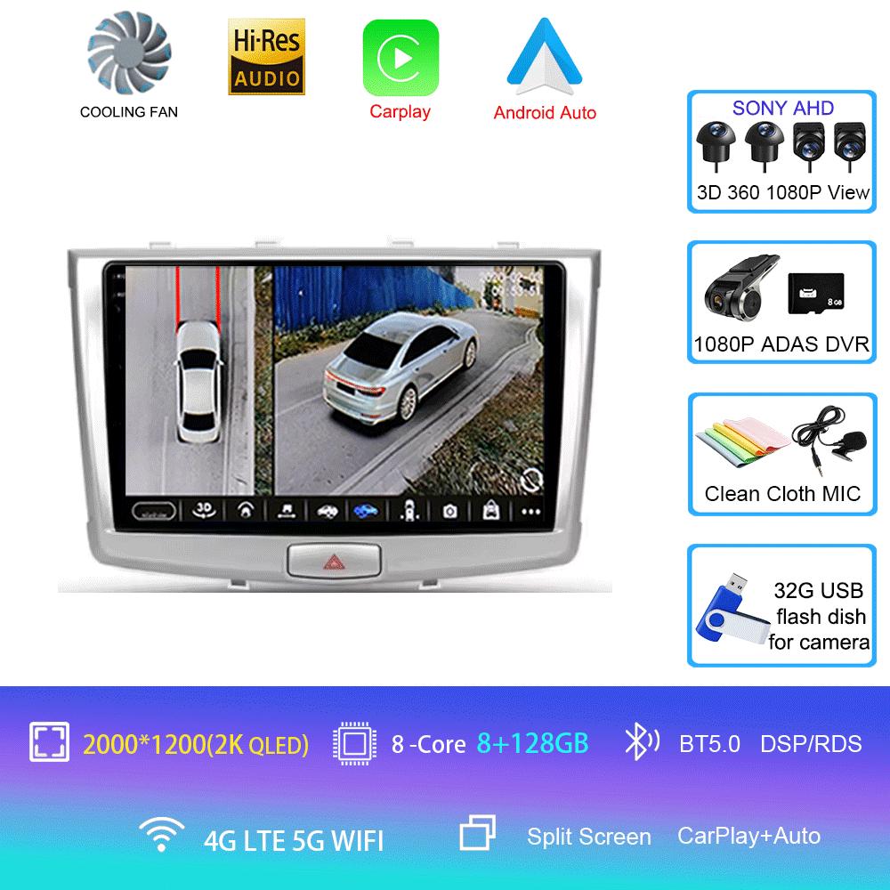 Android 14 For GREAT WALL Hover Haval H6 2016 - 2018 Car Radio Multimedia Video Player Navigation stereo GPS