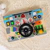 Montessori Electronics Busy Steering Wheel Early Education Learning Busy Toy Recorder Kindergarten Early Education Toy