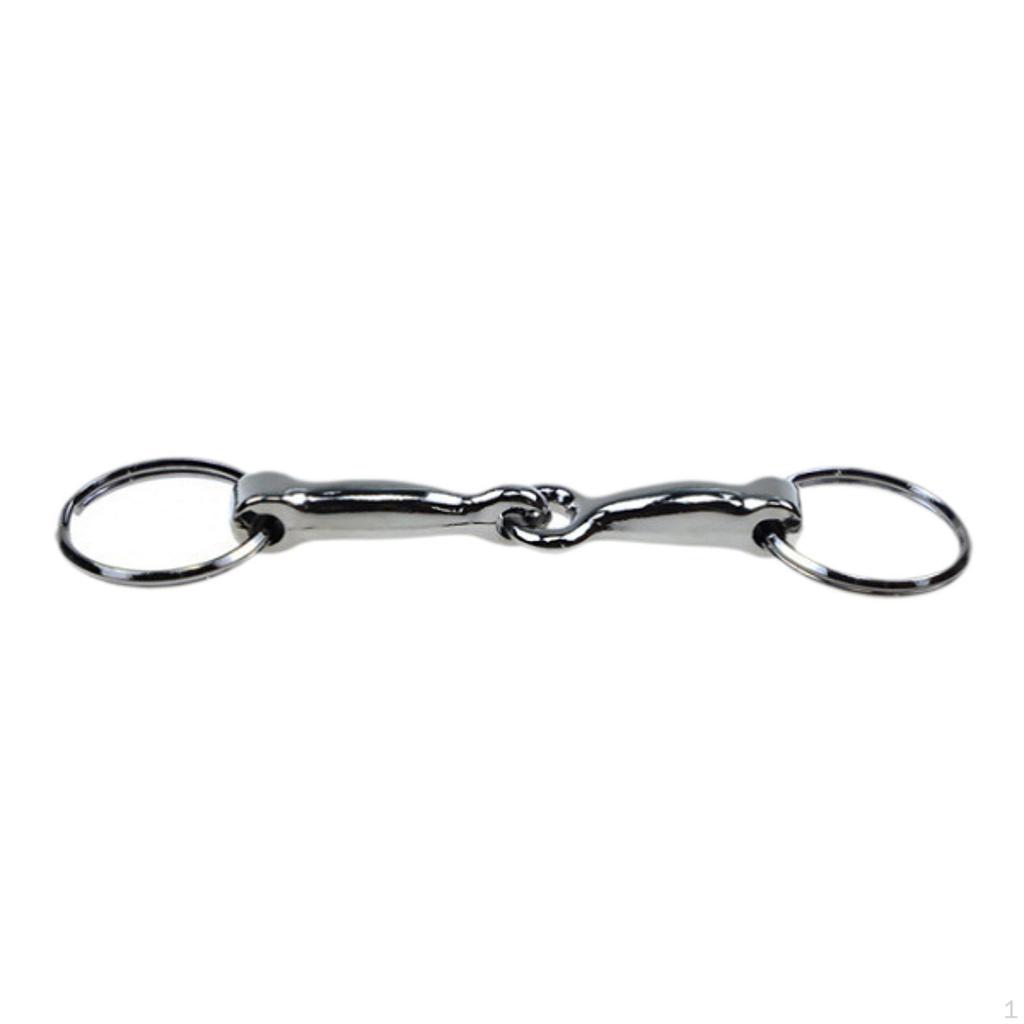 Schlüsselanhänger mit Gebiss aus Metall, Accessoire für Handtaschen, Geschenk für Pferdeliebhaber