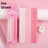 12-Piece Set of Gradient-Colored Pencils In a Box: Natural Wood Finish, Eco-Friendly, Pastel “Macaron” Colors