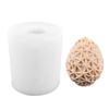 DIY Easter Geometric Eggs Silicone Candle Mold Handmade Aromatherapy Candle Mould Chocolate Gypsum Epoxy Resin Decoration
