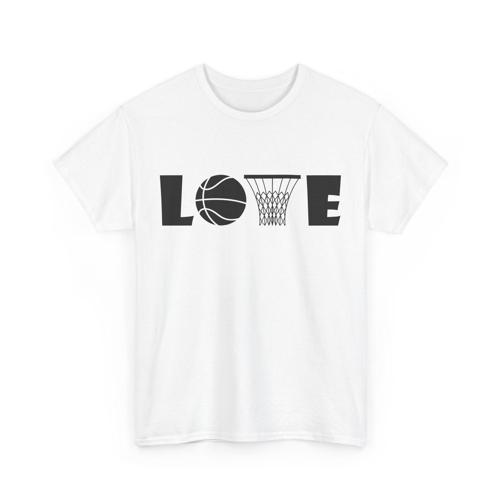 

Love Basketball Shirt, Basketball Player Sports Lovers Women Men Shirt M
