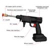 2000W Cordless Portable Car Washer Spray Water Gun   Car Wash Cleaner Machine Pressure Water Nozzle Cleaning Machine Kit with 2 Battery