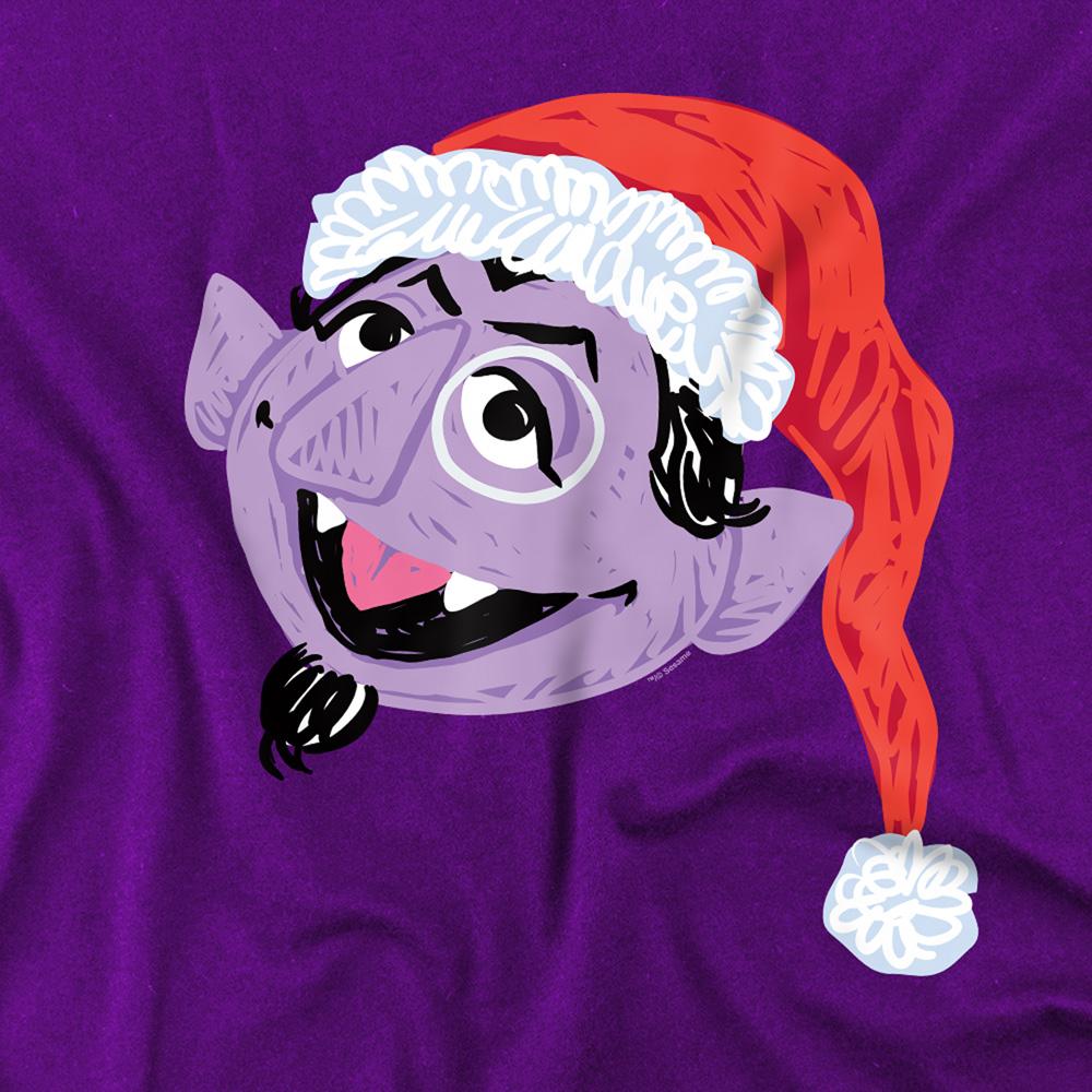 Sesame Street Unisex Adult Count von Count Scribble T-Shirt