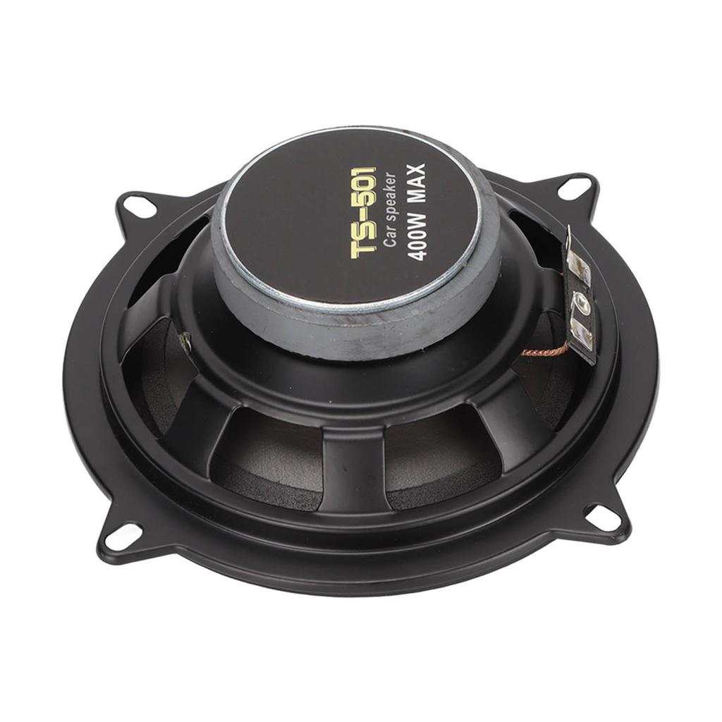 Car Spkers 400W Midrange 5in Coaxial External Magnetic 4 O 93dB 60Hz to 20KHz Black Loudspker for Car Sound System