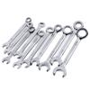 10PCS Mini Maulschlüssel-Set Stahl Zoll Gabelschlüssel Kleines Schraubenschlüssel-Set zum Reparieren Montieren