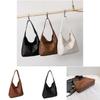 Simple Solid Color Large Capacity Women Casual Tote Bag For Daily Commuting