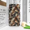 Vintage Art Palm Leaf Zebra Leopard Print Phone Case for Google Pixel 10 9A 8 A 7A 6 A 7 PRO 8 9 Pro XL 4G 5G Frosted Soft Cover