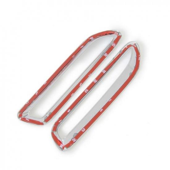 For Toyota Sienna 2015-2020 2X Carbon Fiber Rear Fog Lamp Light Frame Cover Trim