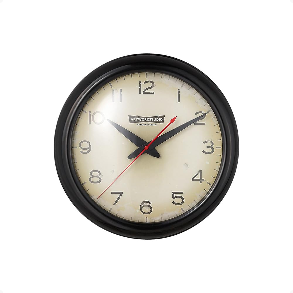 

ART WORK STUDIO Black Vintage Franklin-clock TK-2071 + чорний