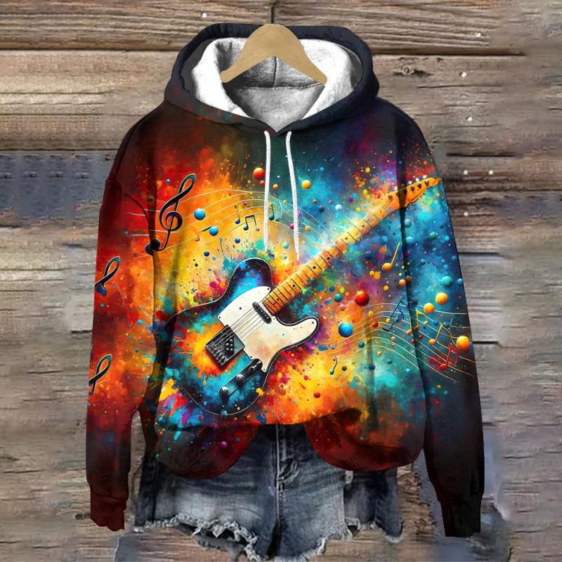 

Музичний інструмент Пуловери з принтом Піаніно Мода Музика Вуличний жіночий одяг Топи Осінні новинки Жіночі світшоти 160