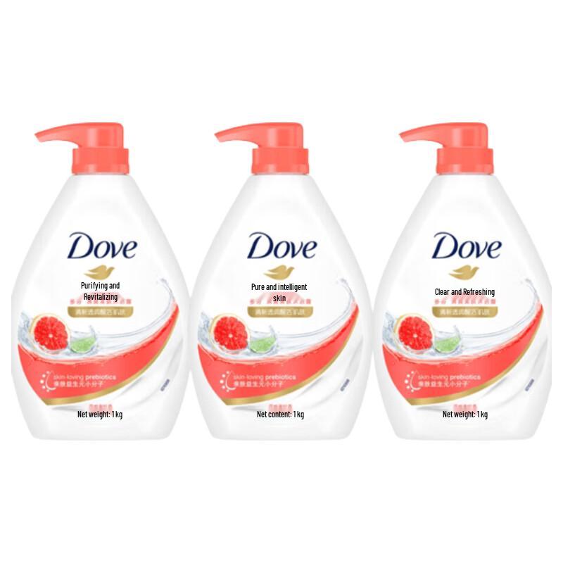 Гель для душа Dove Очищающий и Освежающий
