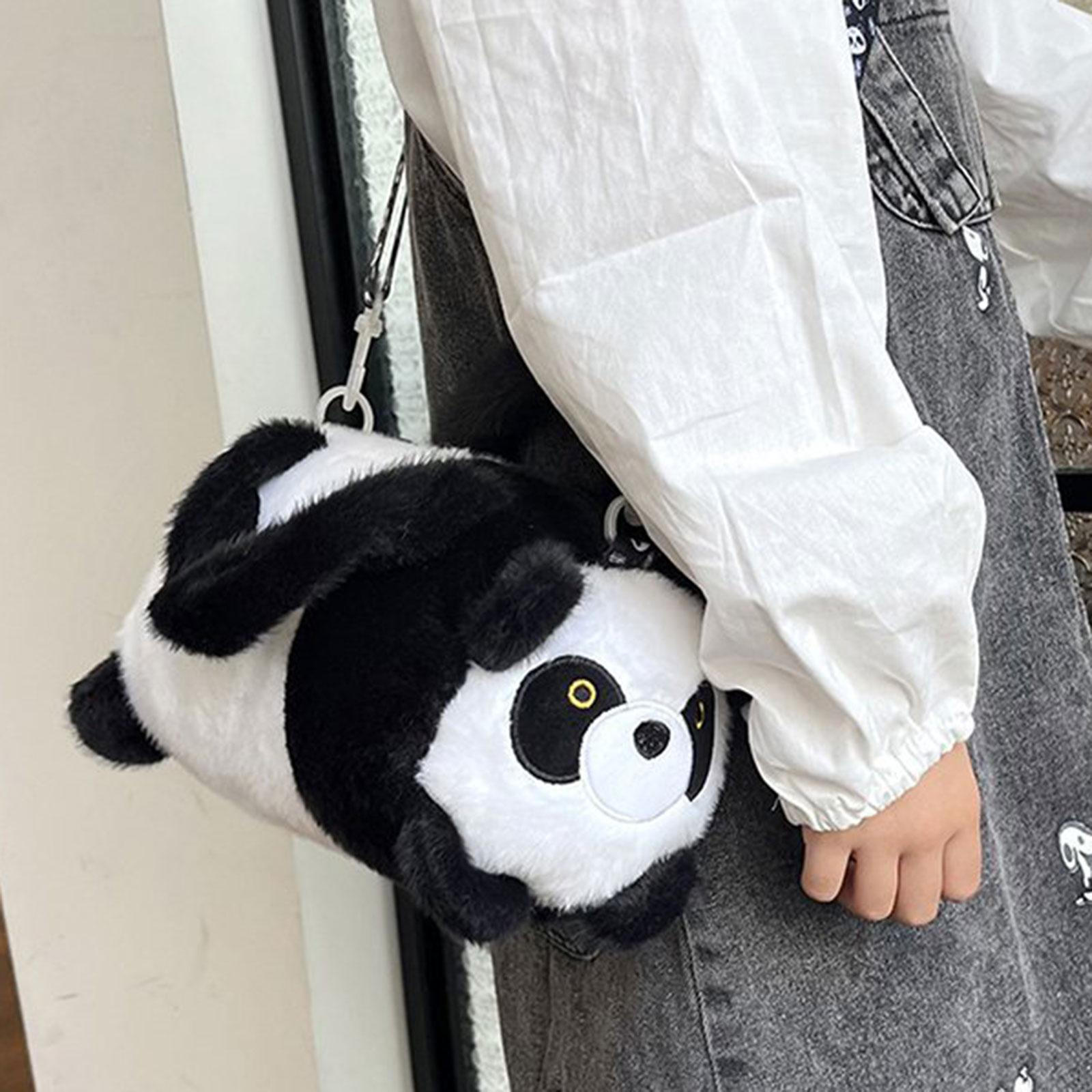 

Мягкая сумка через плечо Animal Crossbody для свиданий, отпуска, путешествий Panda