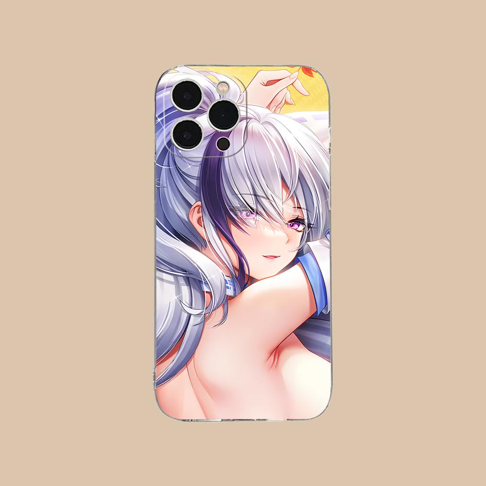 Azur Lane Unzen Clear TPU Mobile Case for iPhone 17 16 15 14 13 12 11 X XR XS Air Pro Max Plus Mini Colorful Cover