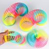 Color Magic Bounce Toys Board Games for Children Anti-stress Magic Ring Spring Rainbow Board Game Kids Creative Funny Gifts