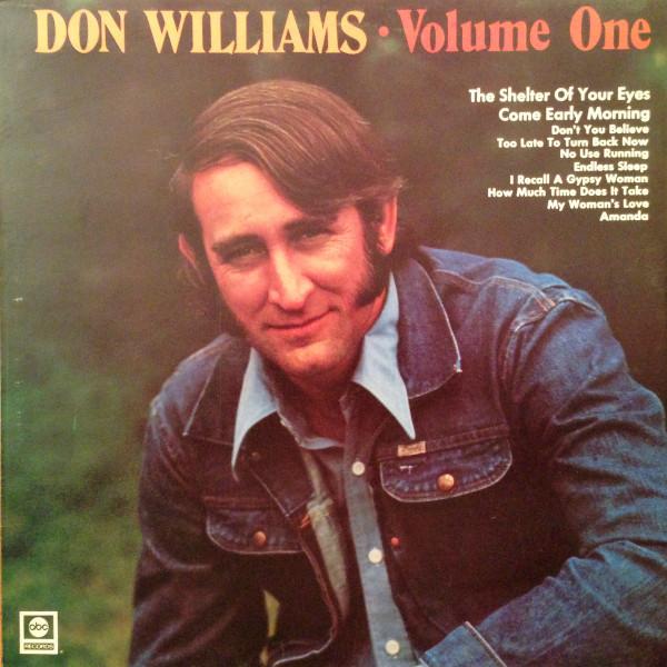 

LP Record DON WILLIAMS - Volume One ABCL5153 ABC Records 1974 UK Folk Used