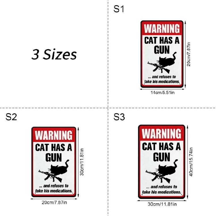 Funny Metal Plaque Humor Filled Pet Lover Aluminum Sign For Wall and Door Decorations for Living Room Garage Or Backyard