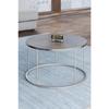 Coffee Table And Nesting Table Terra Silver White