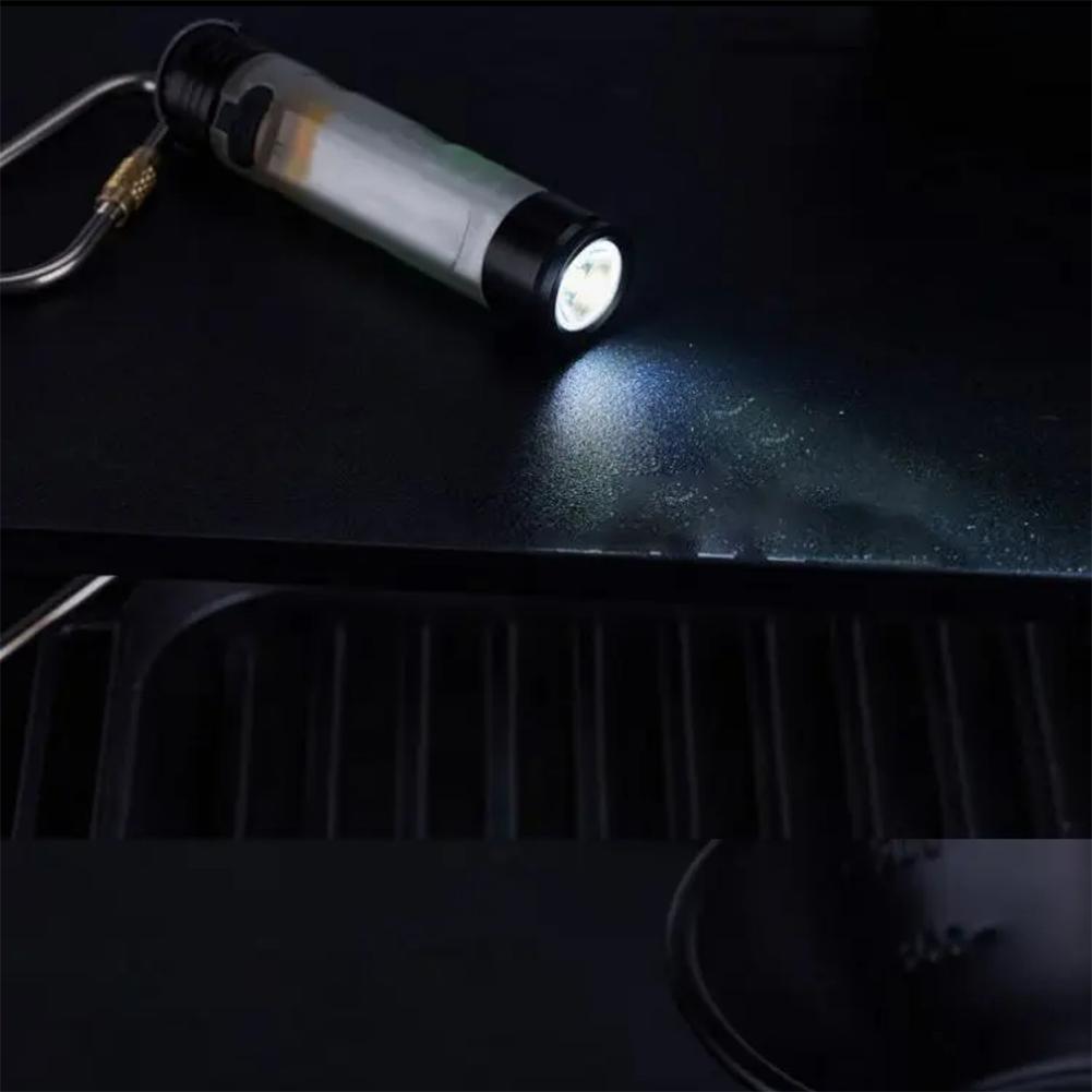 Portable Clip-on Mini Flashlight,Pocket Mini Flashlight Outdoor Key Clip Cap Ambient Led,Long Endurance Emergency Hiking Camping