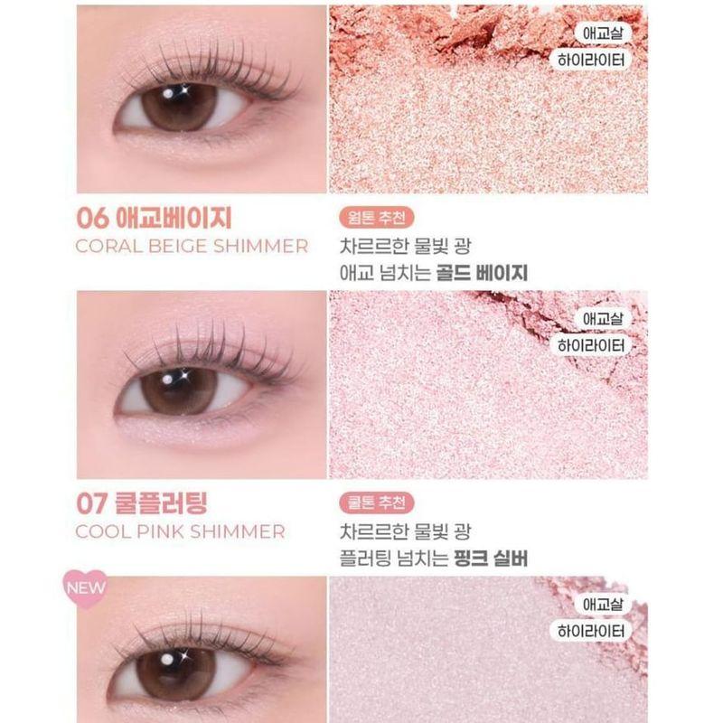 Colorgram Single Cube Eyeshadow - 22 Colors