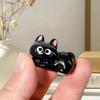 Lovely Kitten Desktop Ornaments - 1/6Pcs Black Cat Cartoon Miniature Figurines