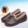 New Style of Doudou Shoes with Fleece Wool, Flat Low-top Shoes, and Cotton Shoes on One Foot
