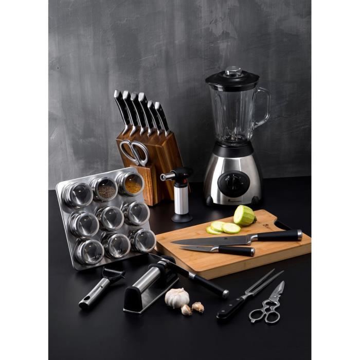 Cuisinière à cuisson lente Masterpro Acier inoxydable - capacité:1,8 L