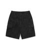 THISISNEVERTHAT Overdyed Corduroy Cargo Short Washed Black