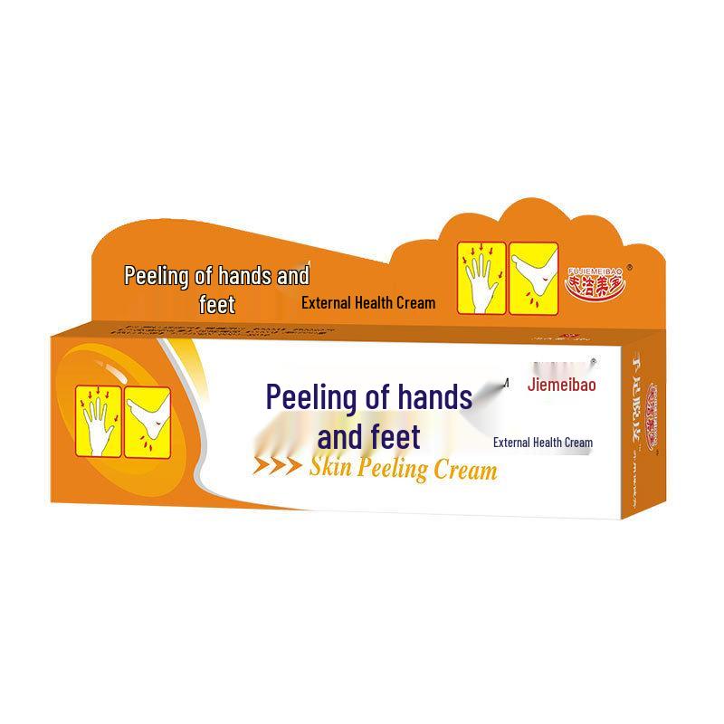 

Husband Jie Mei Bao Hand & Foot Peeling Moisturizing Cream for Dryness & Cracking, 25g