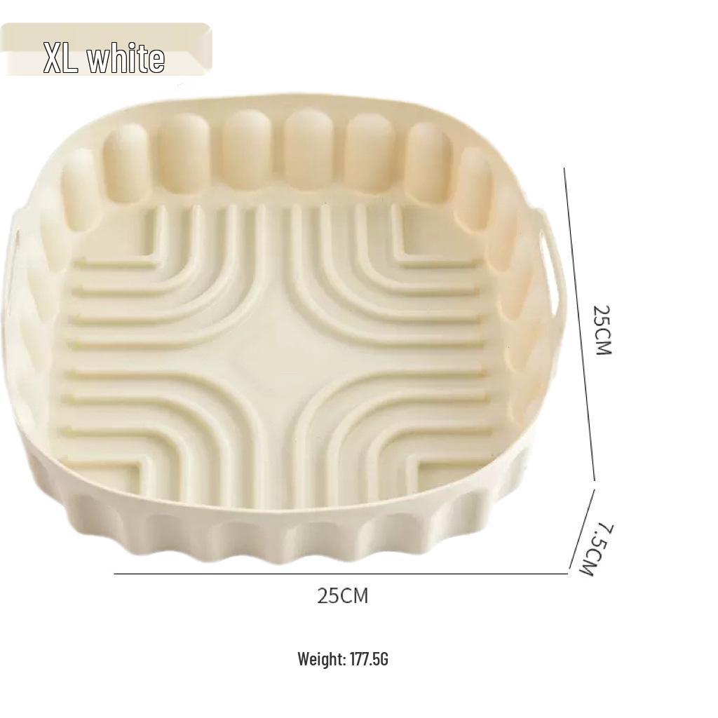 High-Temperature Resistant Silicone Air Fryer Baking Tray and Cake Mold