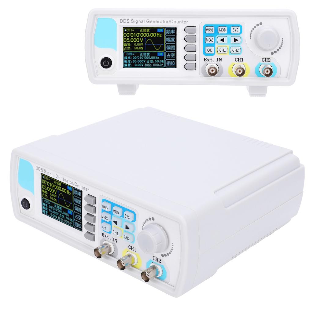 JDS6600‑30M 2‑Channel DDS Function Arbitrary Waveform Signal Generator Pulse Signal Frequency Meter