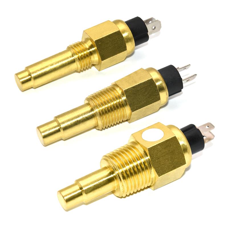 Universal Water Temperature Sensor 3/8NPT 1/2NPT Vdo Meter Vdo Water Temperature Sensor 14MM 17MM 21MM for Car Auto Boat