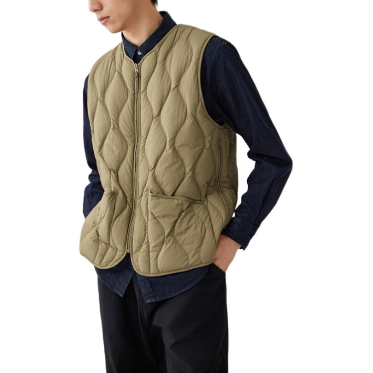 Skechers Fashionable Comfortable Windproof Thick Duck Down Vest Unisex vest L425U007-03EN