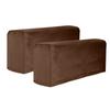 2PCS New Stretch Sofa Armrest Covers Furniture Removable Sofa Cover Solid Elasticity Couch Arm Protector
