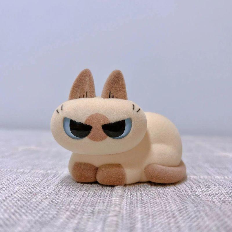 Authentic Siamese Cat Azuki Neko Periphery Plush Blind Box Cute Decoration Figure Second Series Girls Gift Handmade New Style