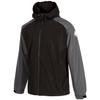 Joma Explorer Regenjacke, schwarze Herrenjacke